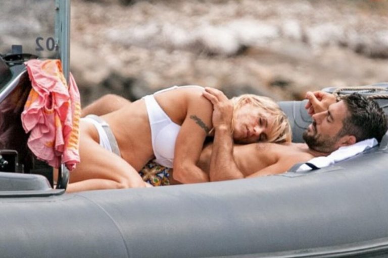 Michelle Hunziker Giovanni barca