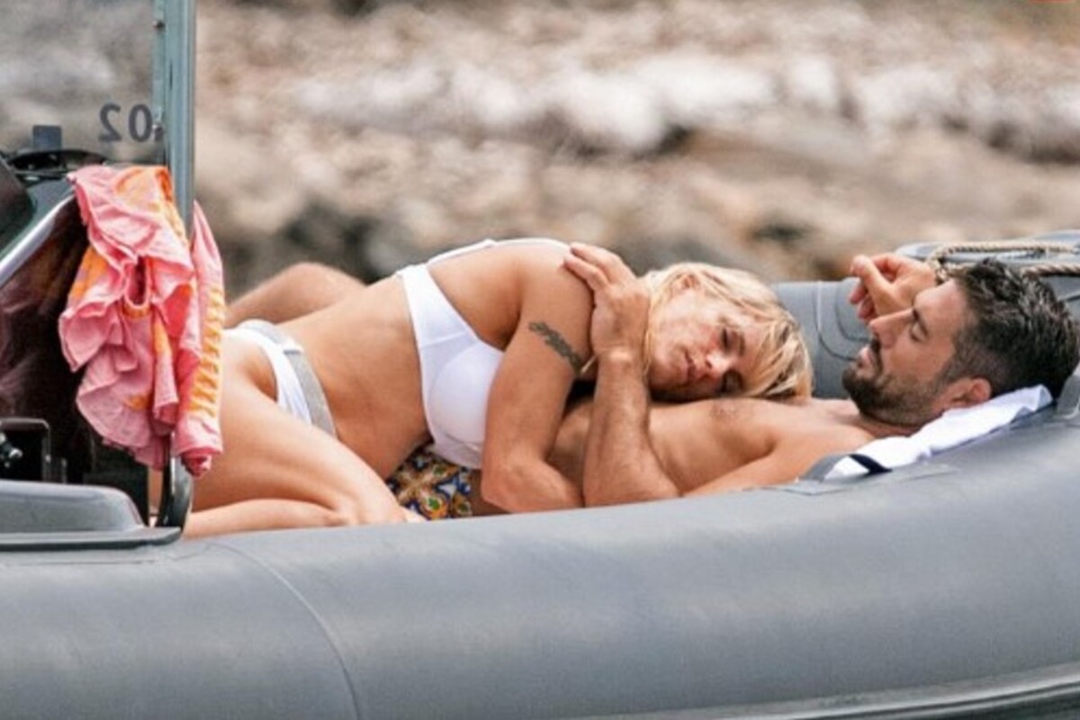 Michelle Hunziker Giovanni barca