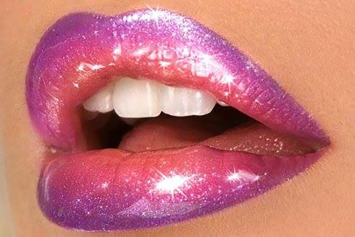 Ombré lips glossy