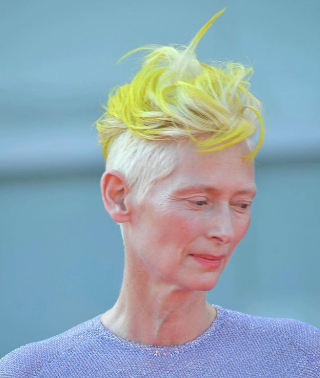 Tilda Swinton makeup