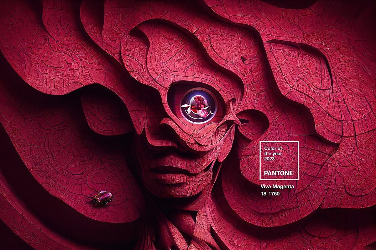 VIVA MAGENTA Pantone 2023