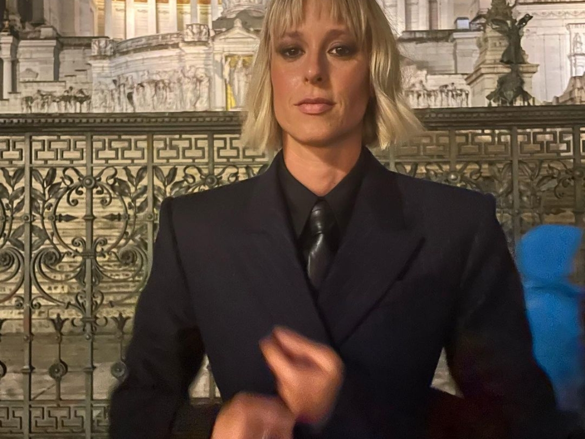 Il cappotto Sportmax di Federica Pellegrini
