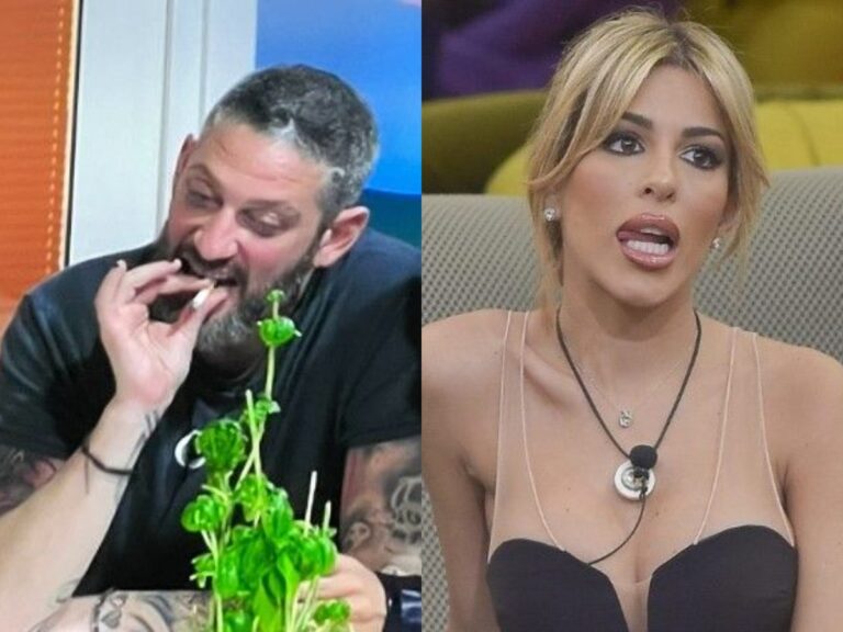 GF Vip Tavassi sigaretta Oriana