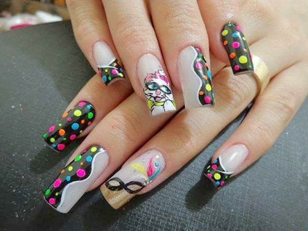 Unghie carnevale 2023