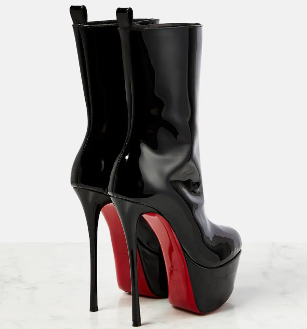 Stivaletti con plateatu Louboutin