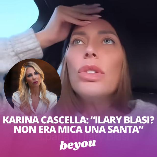 Karina Cascella e lo sfogo contro Ilary Blasi