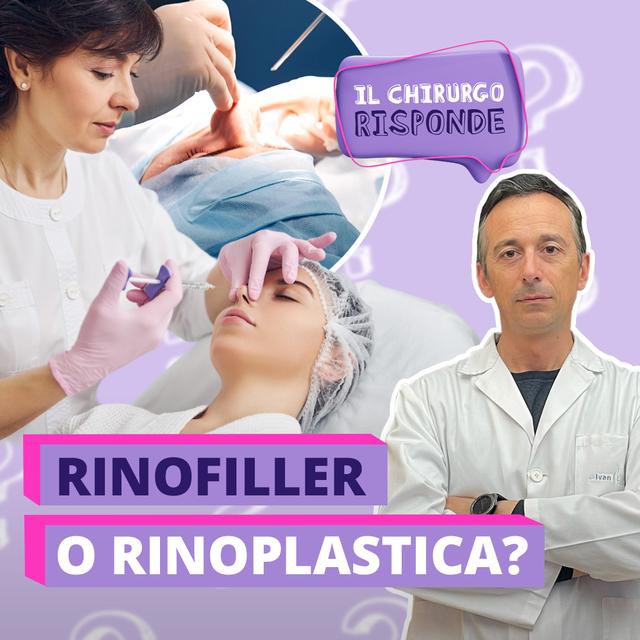 Rinofiller o rinoplastica? Le differenze