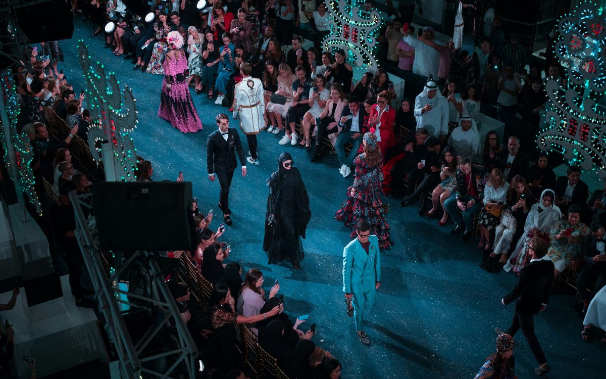 La straordinaria sfilata della maison d'alta moda