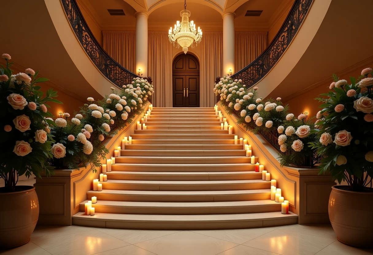 Charlene e Carolina di Monaco in abiti eleganti al gala