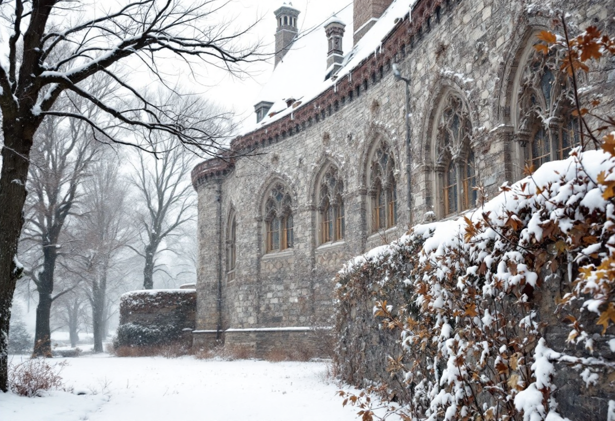 La famiglia reale danese durante le festività natalizie