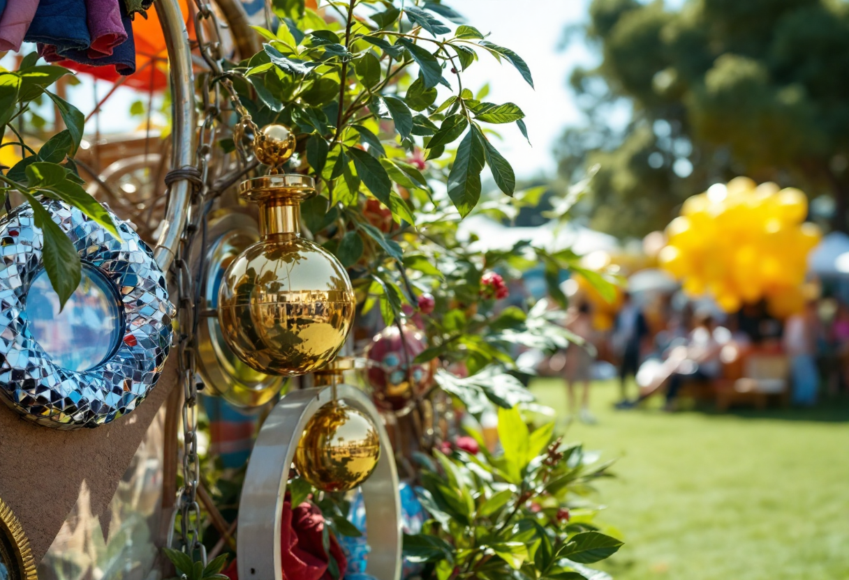 Naike Rivelli con la banana di Cattelan al Torino Film Festival