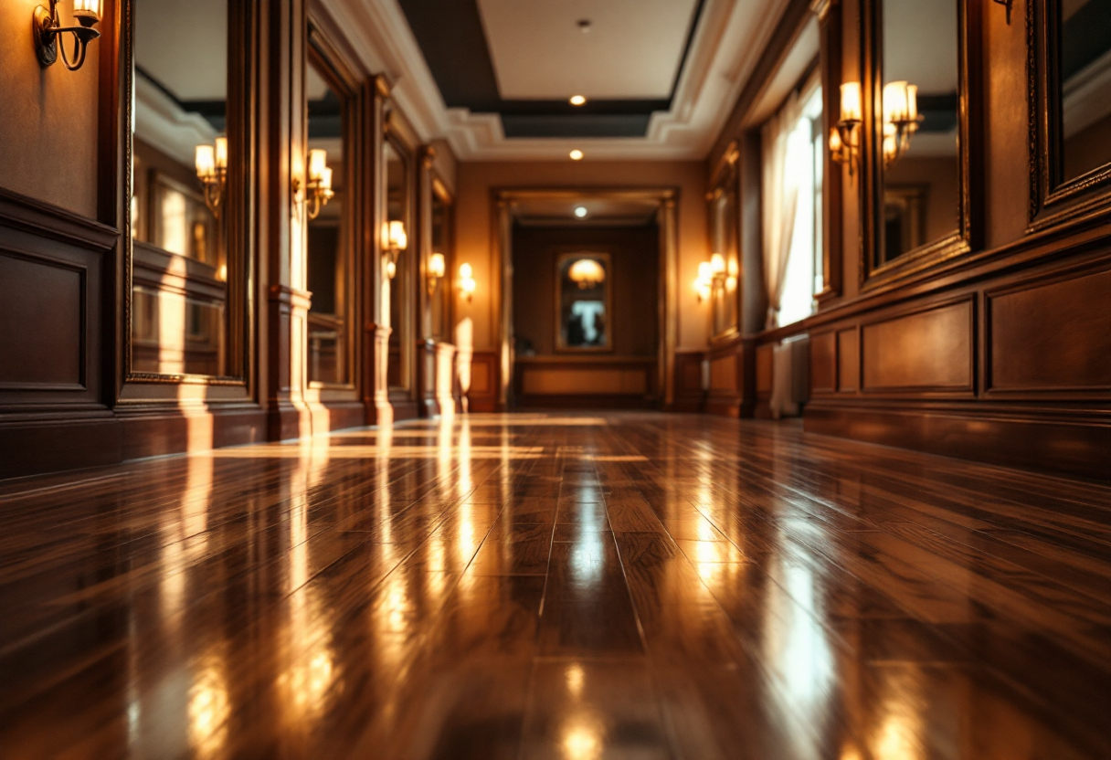 Samuel Peron in azione durante Ballando con le stelle