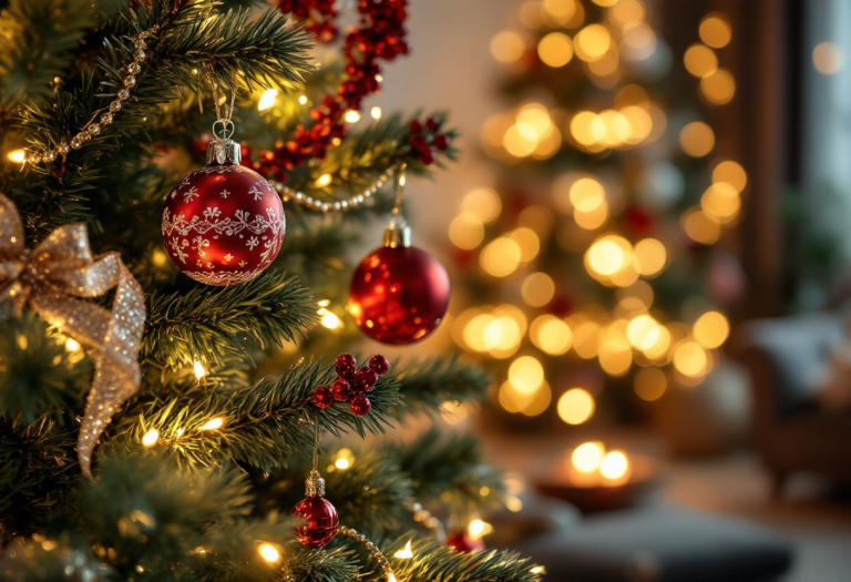 Kim Kardashian con i suoi figli durante le festività natalizie