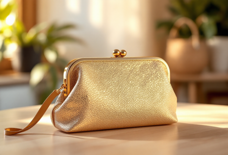 Make-up clutch di Rabanne in stile elegante e moderno