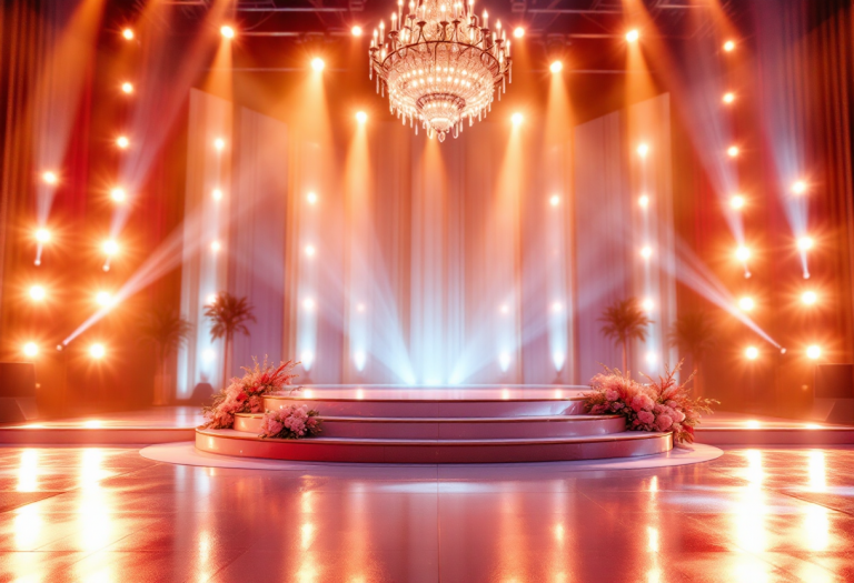 Mara Venier durante la Festa dell'Immacolata con ospiti