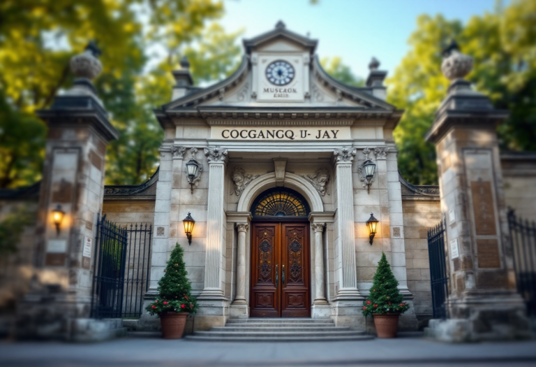 Immagine della rapina al museo di Parigi con tesori rubati