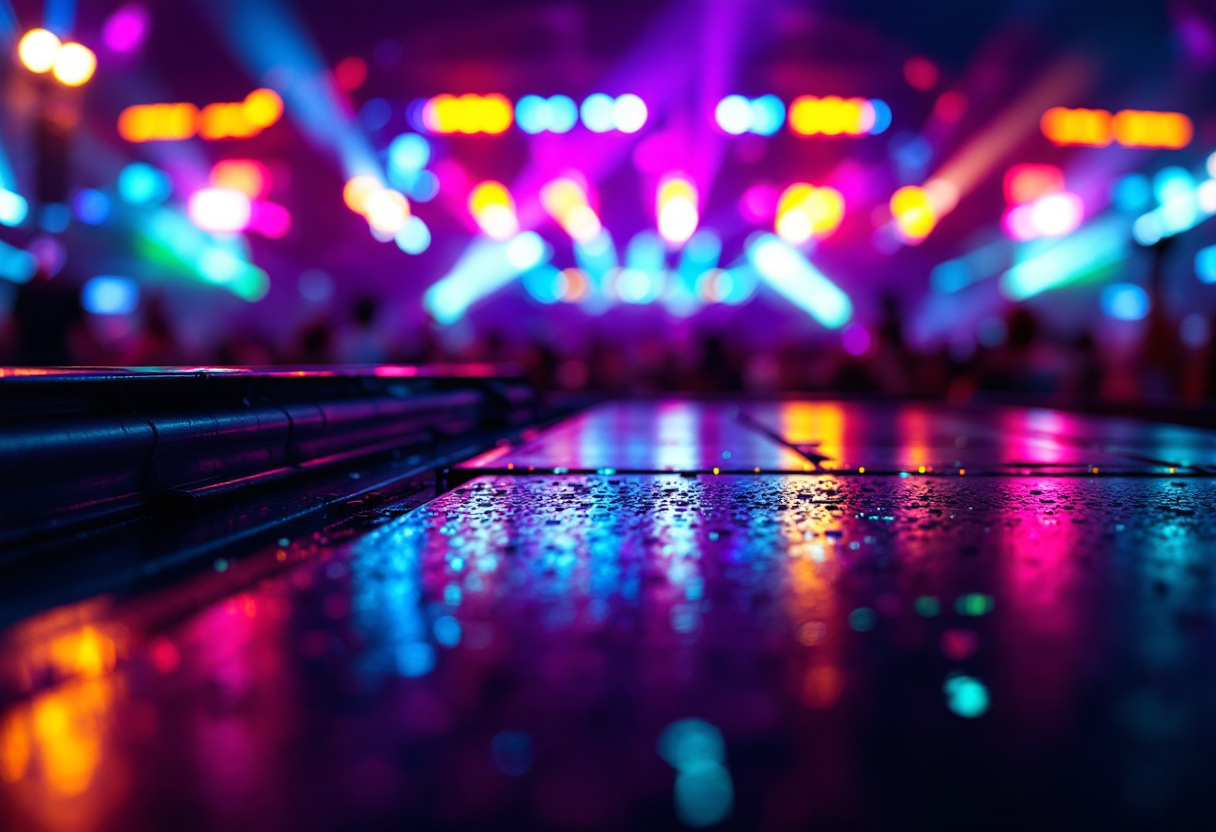 Rkomi e Irama durante il Festival di Sanremo 2025