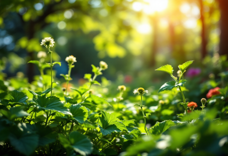 Immagine di una persona che annaffia piante secche