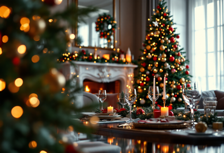 La famiglia reale d'Olanda durante le festività natalizie