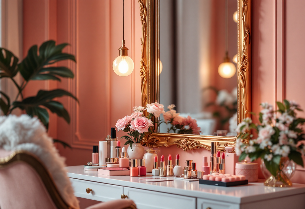 Immagine che rappresenta le tendenze bellezza 2024 ispirate al vintage