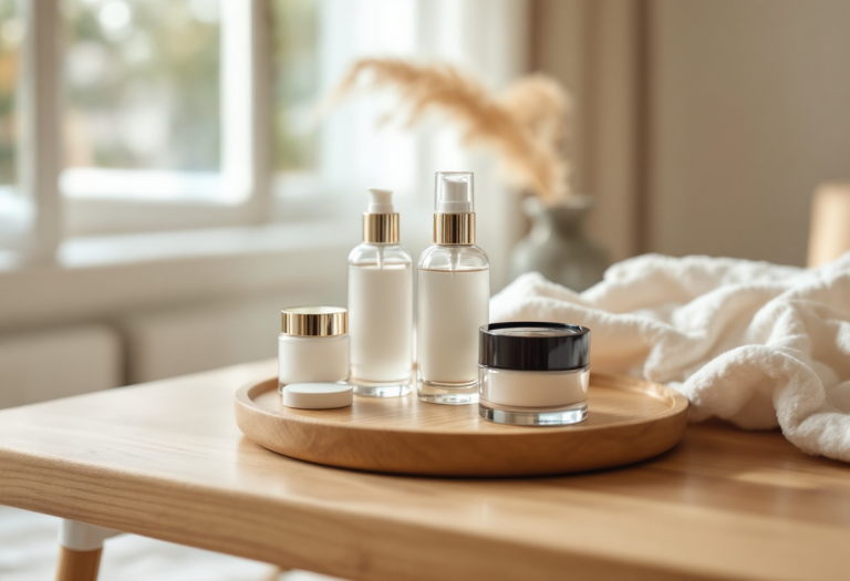 Prodotti cosmetici nordici eco-friendly e minimalisti