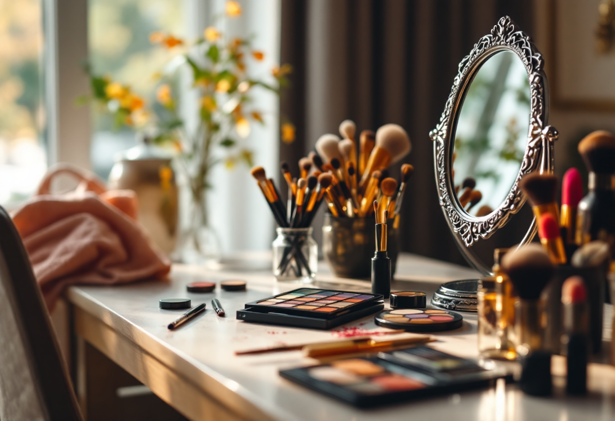 Diletta Leotta con un trucco semplice e accattivante