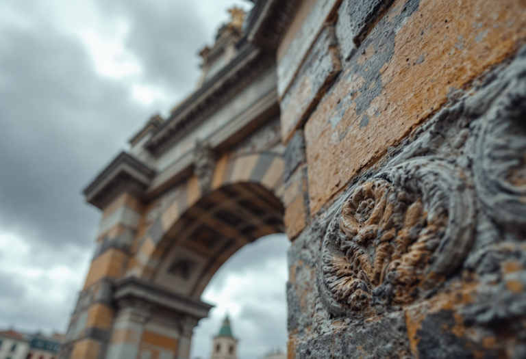 Immagine evocativa della marcia su Roma nel contesto di M - Il figlio del secolo