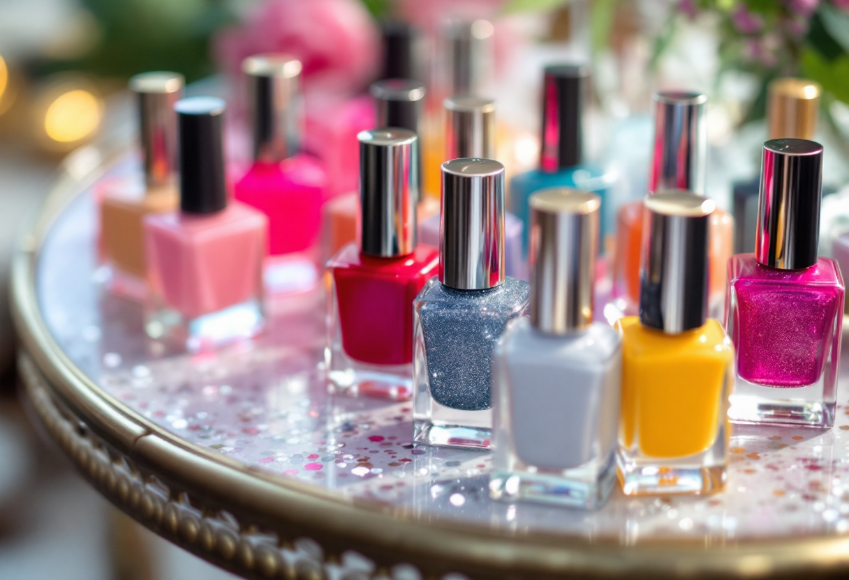 Idee di manicure brillanti per festeggiare il Capodanno