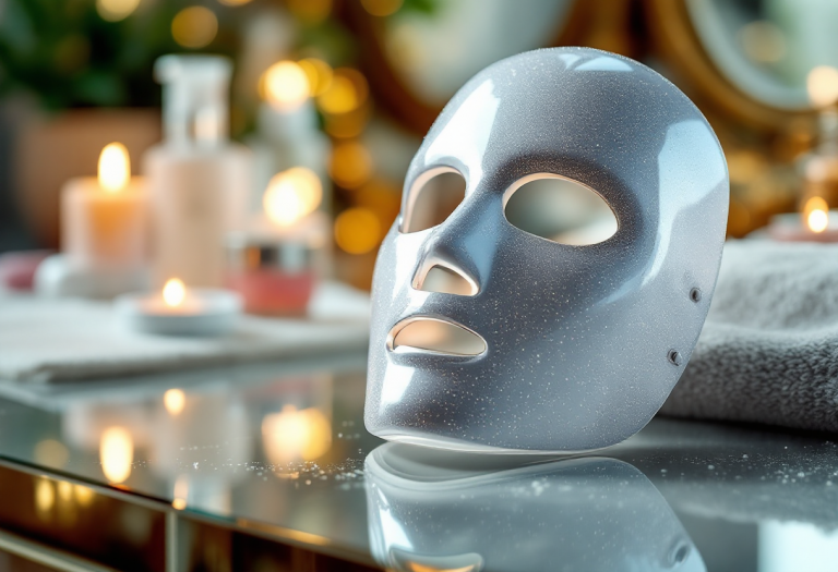 Maschera viso efficace contro il doppio mento