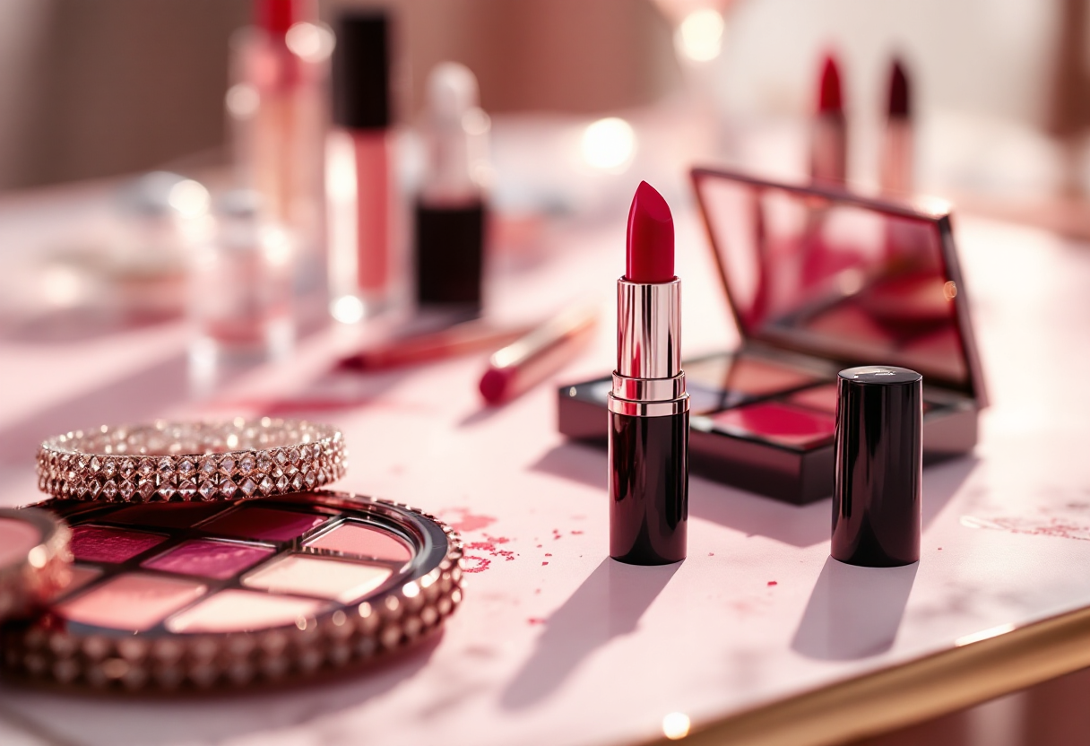 Rossetto a lunga tenuta in diverse tonalità