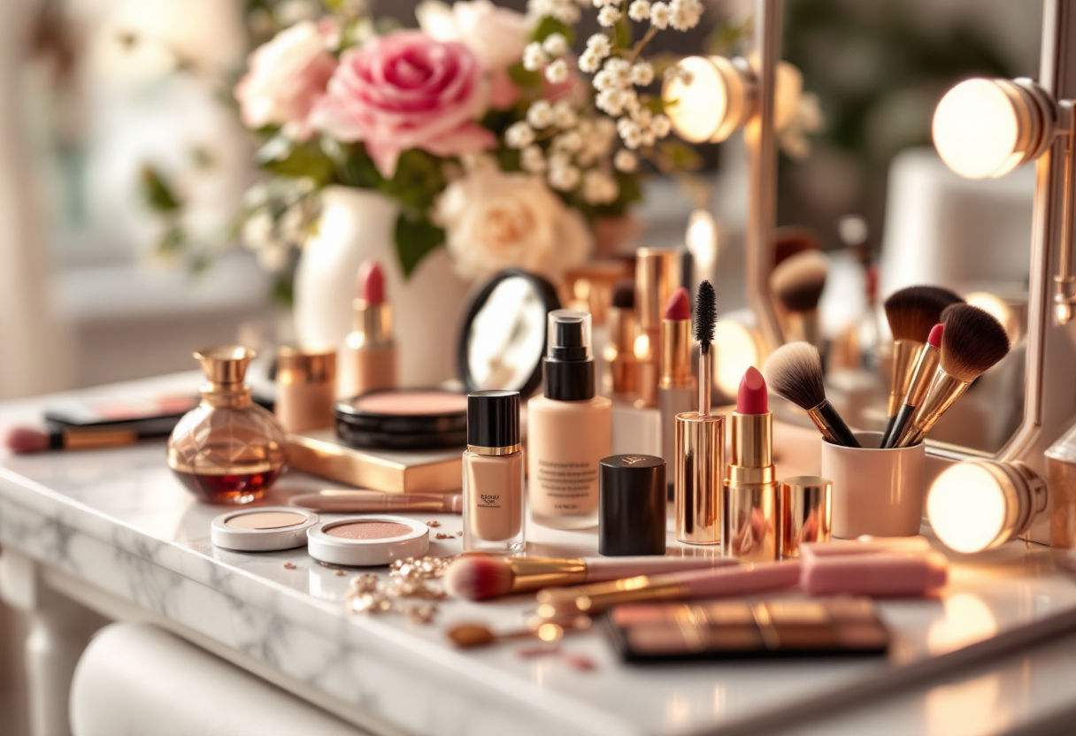 Trucco invernale luminoso per affrontare il freddo