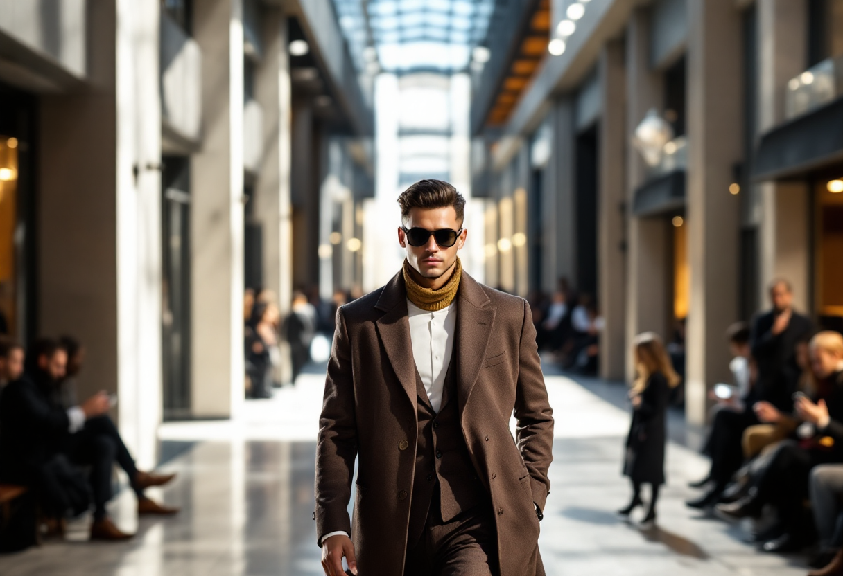 Celebrità alle sfilate di Milano Moda Uomo 2025