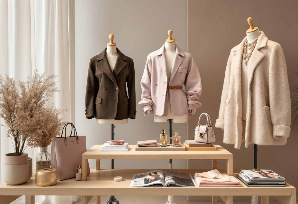 Immagine delle ultime tendenze moda 2025 con collaborazioni