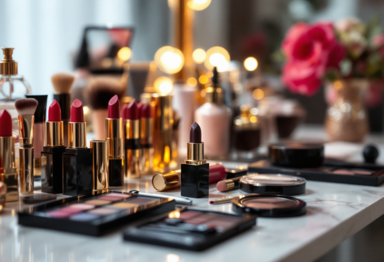 Trucco 2025 con colori vivaci e stili innovativi