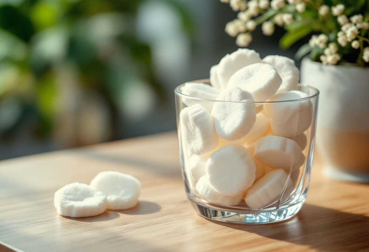 Toner pads coreani per una pelle radiosa e idratata