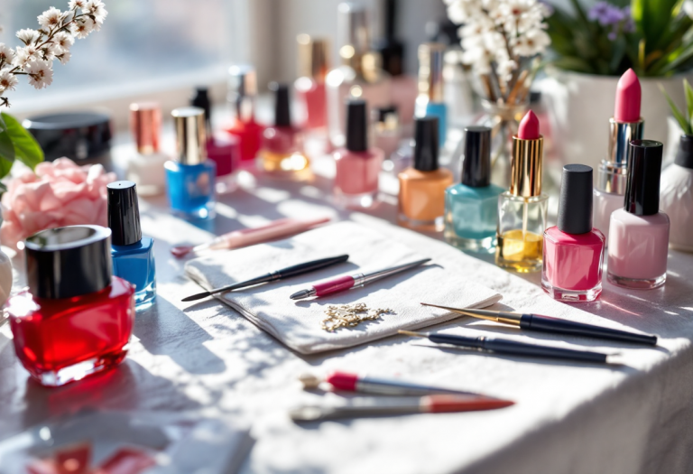 Unghie quadrate alla moda con design trendy per il 2025