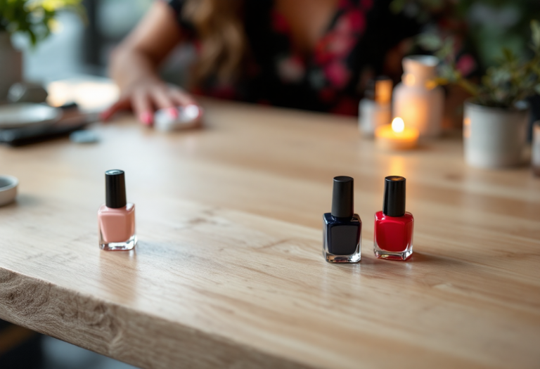 Nail art con design tartaruga su unghie eleganti