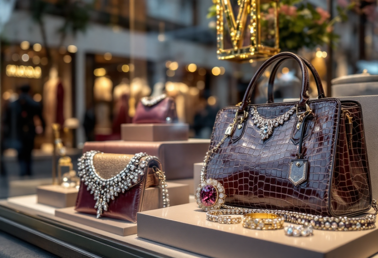 Accessori moda in mostra alla Milano Fashion Week 2025