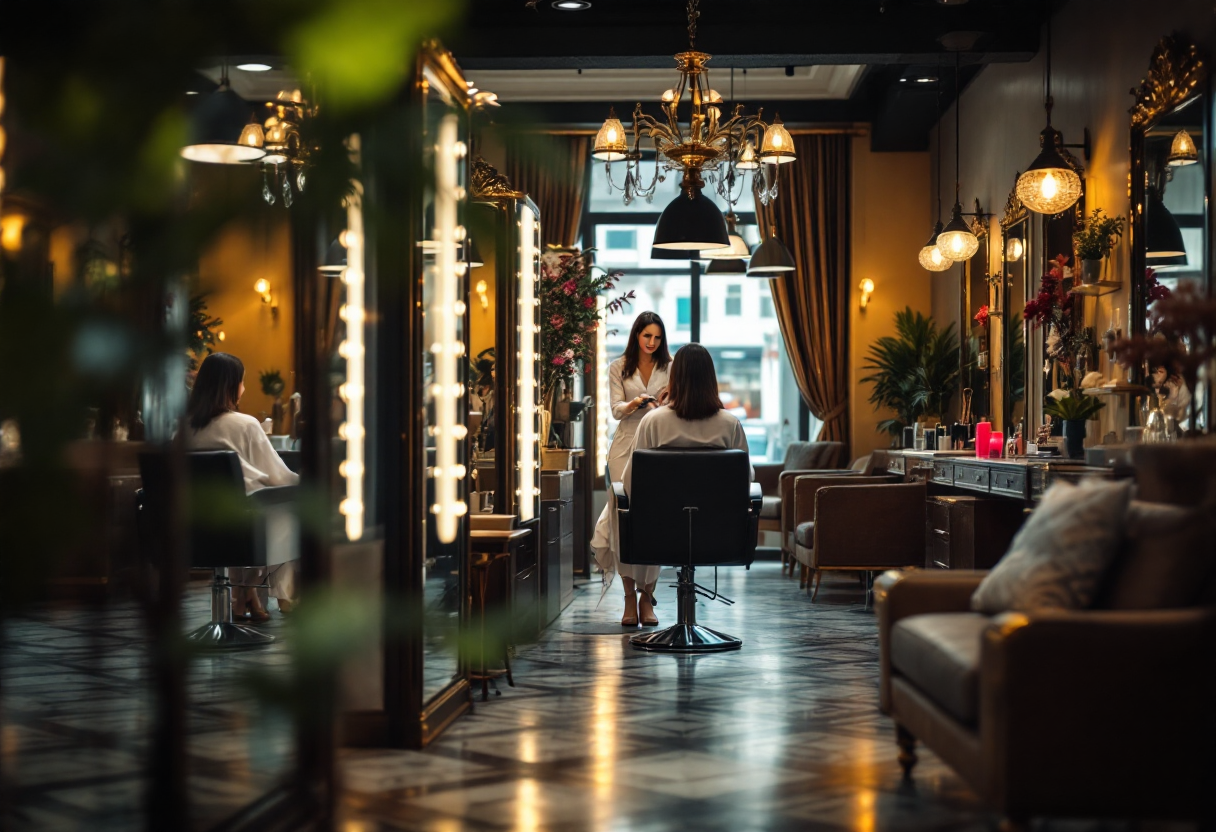 Acconciature eleganti per un appuntamento romantico