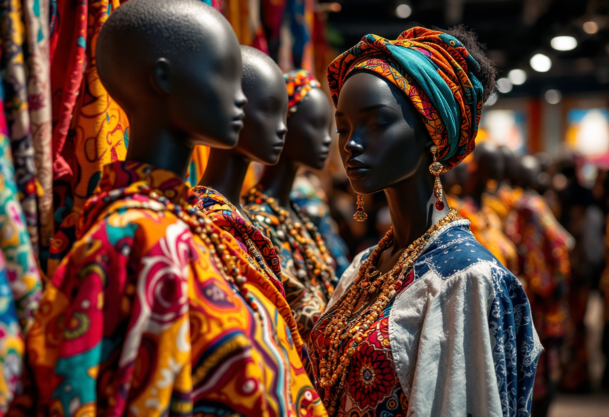 Alphadi, pioniere della moda africana, in passerella
