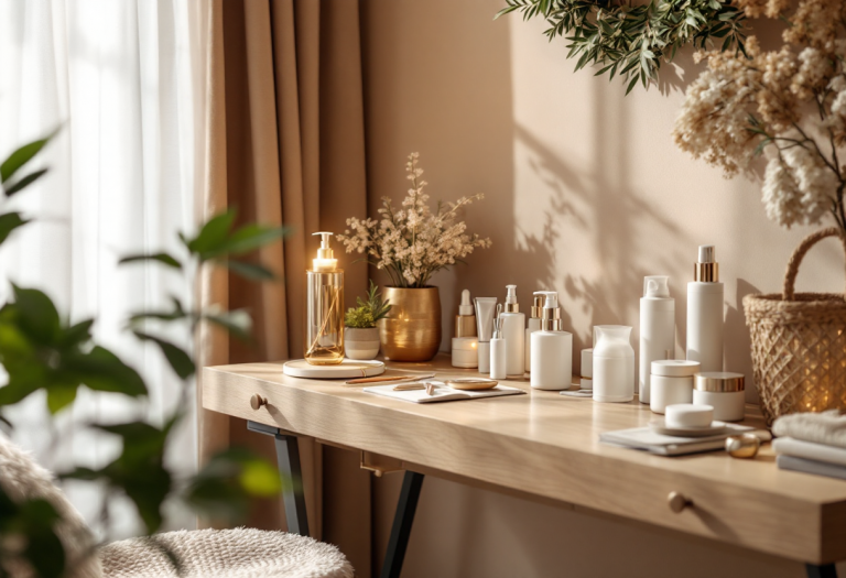 Immagine di capillari visibili su una gamba