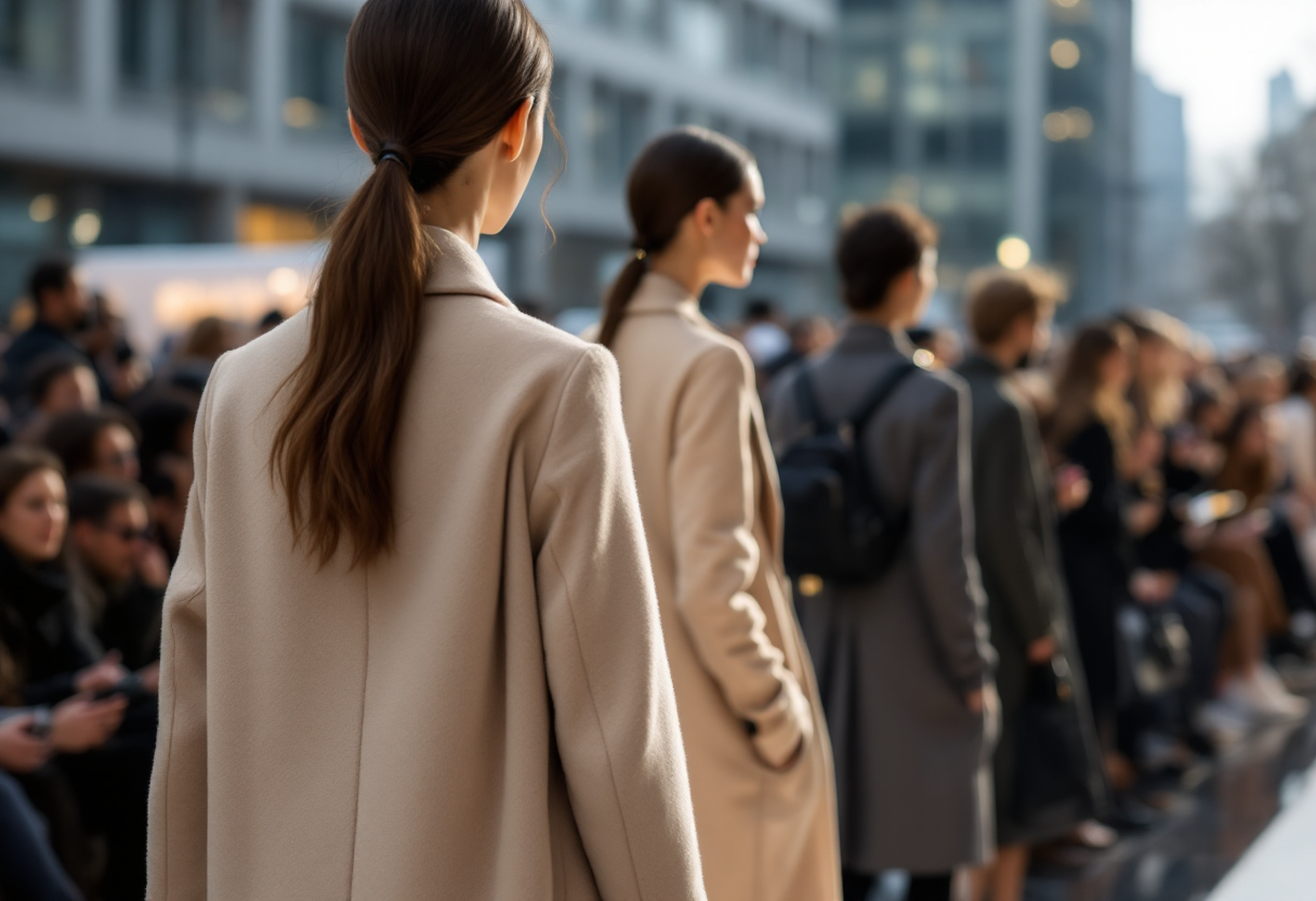 Cappotto leggero in stile autunno-inverno 2025/2026