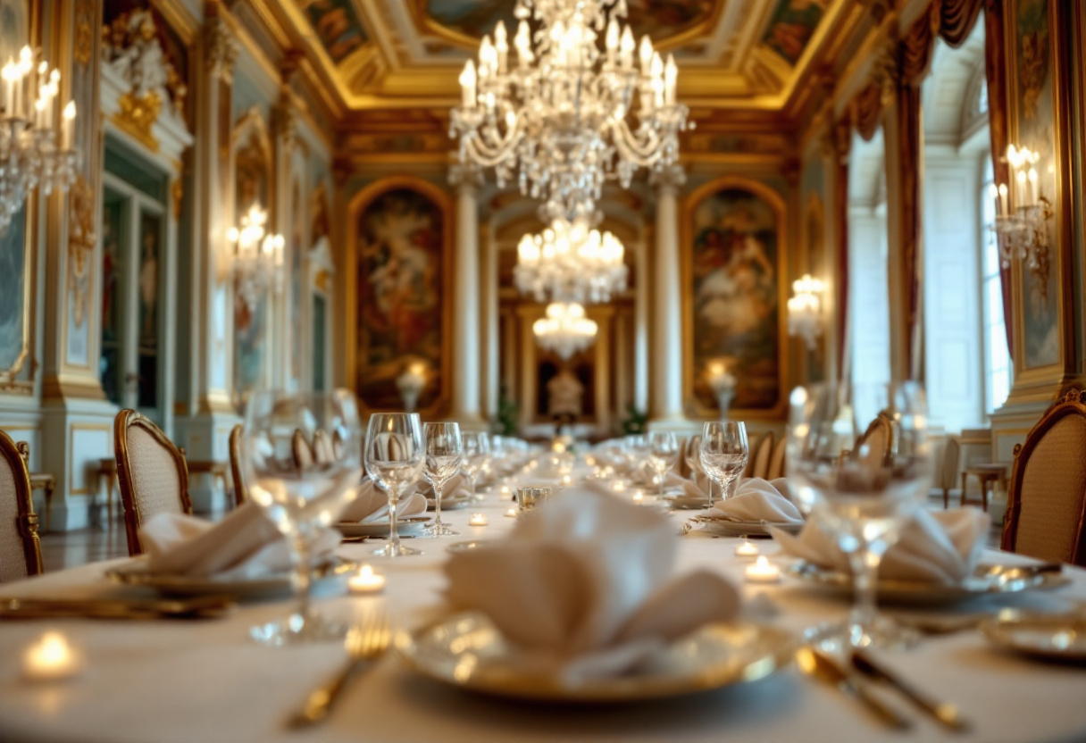 Cate Blanchett e Queen Camilla in elegante abbigliamento al Palazzo Reale