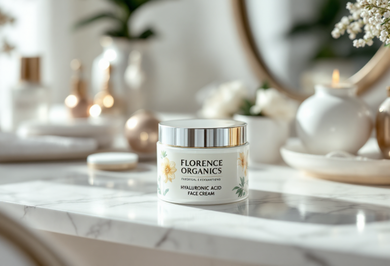 Crema viso all'acido ialuronico di Florence Organics