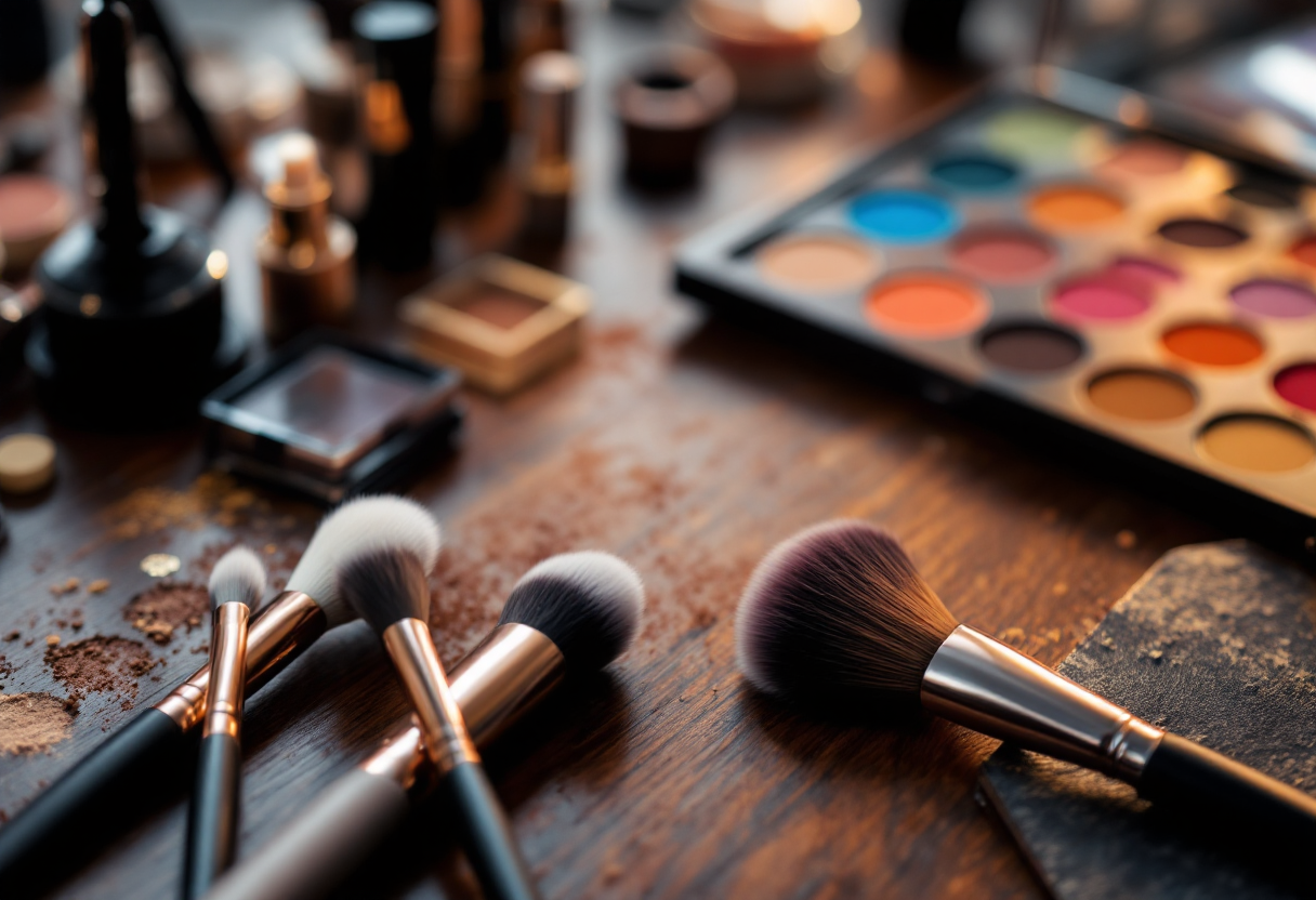 Esempio di cut crease eyeshadow ben realizzato