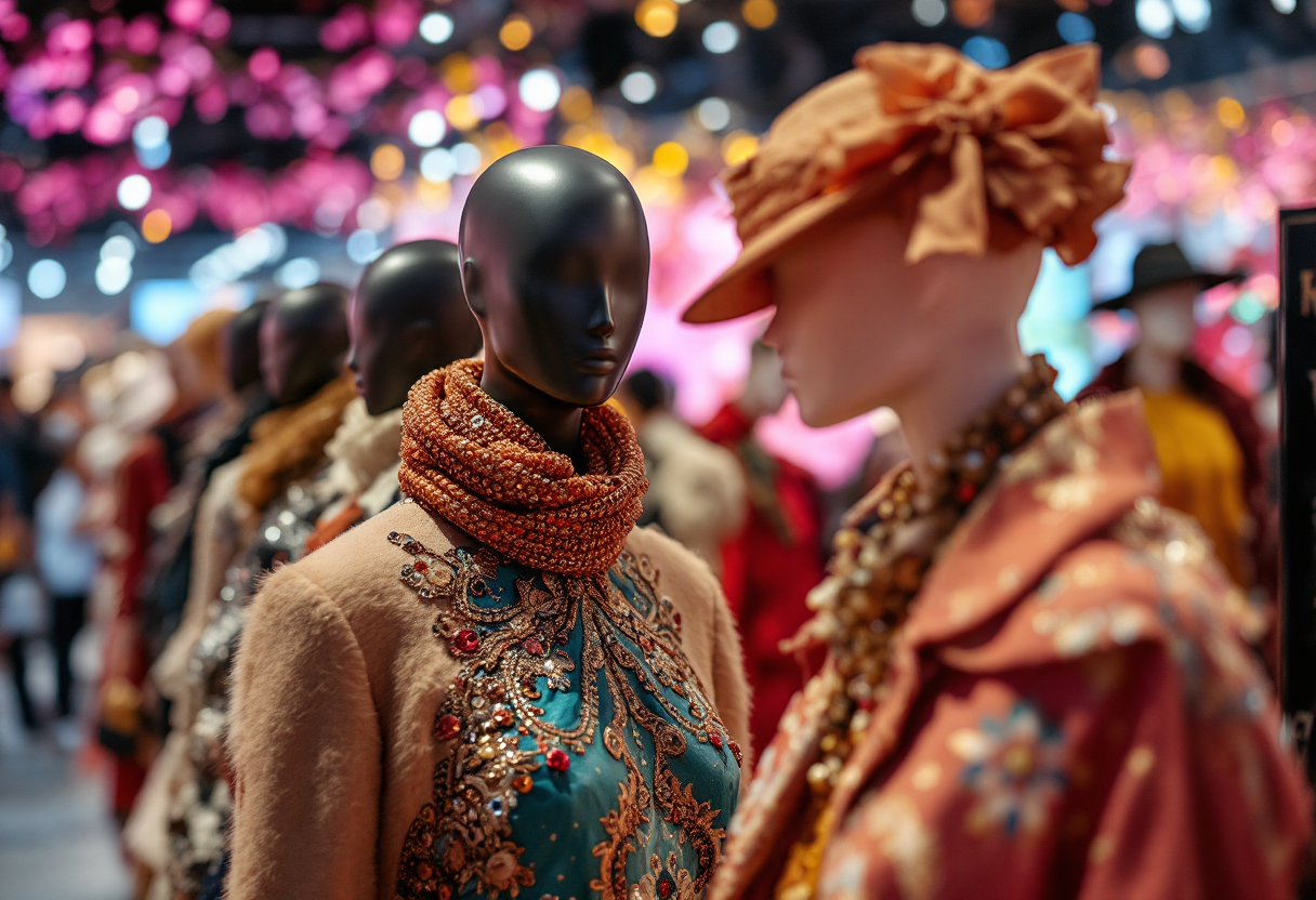 Modelli innovativi di Doll’s Fashion House in passerella