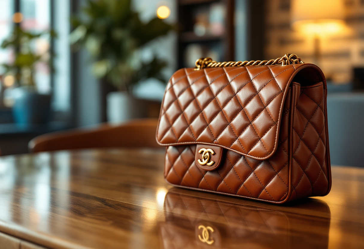 Dua Lipa indossa Chanel 25 in un evento di moda