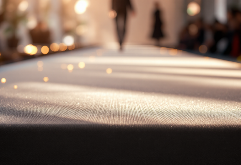 Sfilata Gucci alla Milano Fashion Week con elementi futuristici