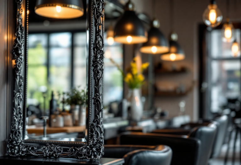 Taglio di capelli curtain bob alla moda