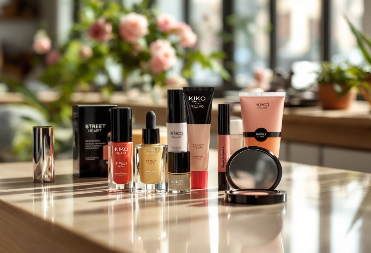 Make up look Street Heart di Kiko Milano per San Valentino 2025